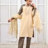 Dhanak Cream Suit 2 Pieces - Image 3