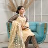 Dhanak Cream Suit 2 Pieces - Image 4