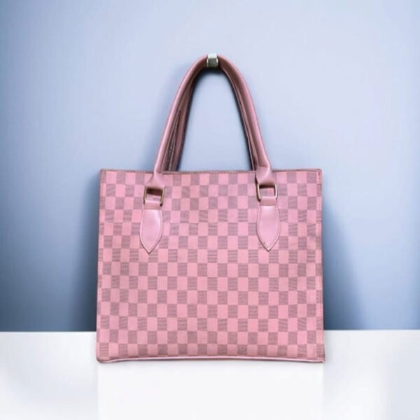 Checkers Handbag for Females | tote for girls - Image 3