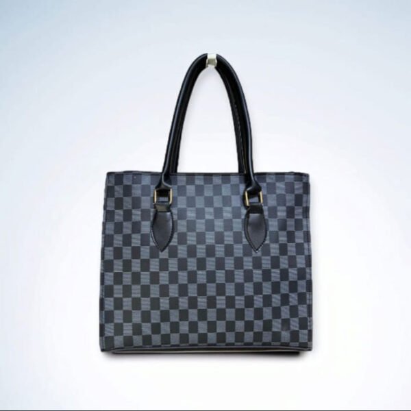 Checkers Handbag for Females | tote for girls - Image 5
