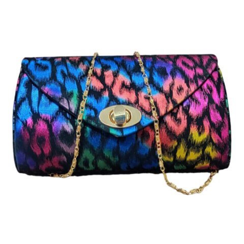 Rainbow Panther Handbag| stylish parties Clutch bags| Dressy Handbags